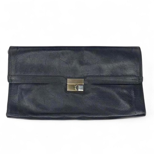 Vintage bucci leather navy - vintage,