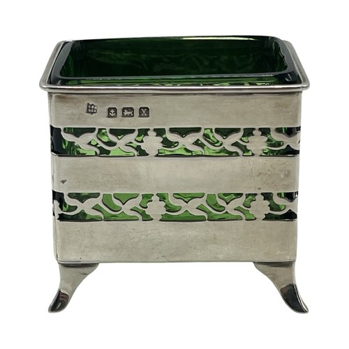 Art nouveau silver - silver, pot