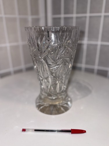Vintage heavy cut lead crystal - vintage,