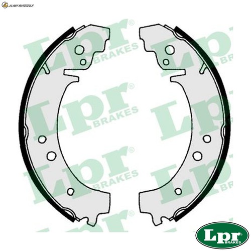 Brake shoe set 00730 - shoe,