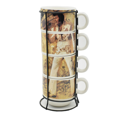 Elvis presley coffee - coffee, cups