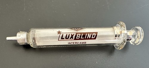 Vintage glass syringe - vintage,