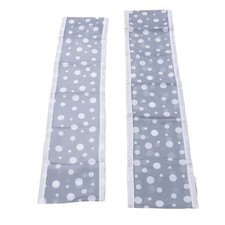 Crib Liner Baby Crib Bumper Mesh 2 Piece Polyester Dots Pattern Classic For Full