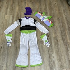 Disney Store Buzz Light Year Dressing Up Outfit & Light Up Wings 9 - 10 Years