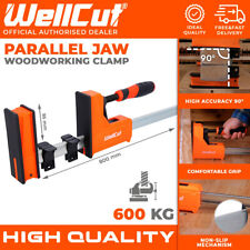 WellCut Heavy Duty F Clamp Bar Clamps 95 X 800MM Quick Slide Wood Clamp