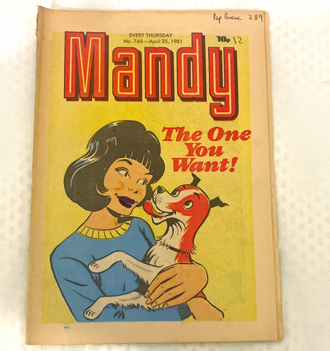 Mandy comic 745 april - (1981),