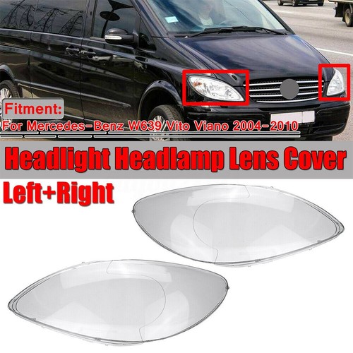 Left right headlight lens - left, &right