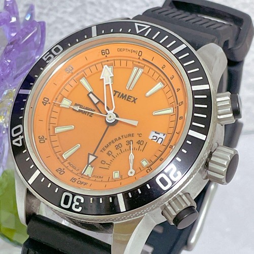 Timex divers depth orange - depth,