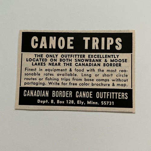 Canadian border canoe - border,