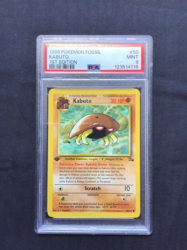 Pokemon cards fossil - pokemon, 1st
