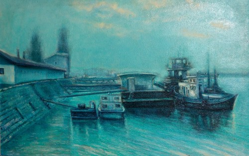Seascape harbor beautiful - seascape,
