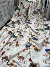 GP & J Baker Curtains, "Deer'