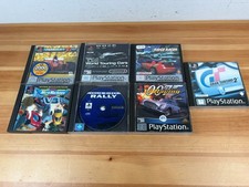 7 x PS1 PlayStation 1 Racing