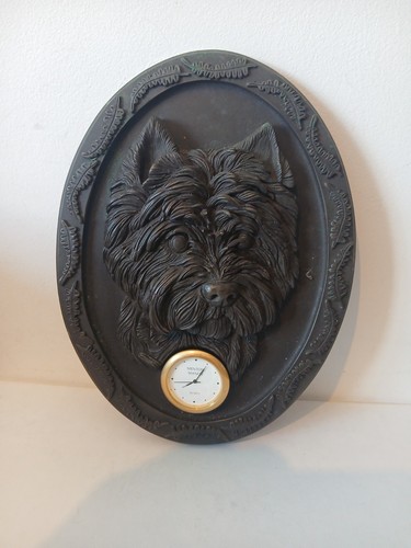 Menton manor clock oval plaque - clock,