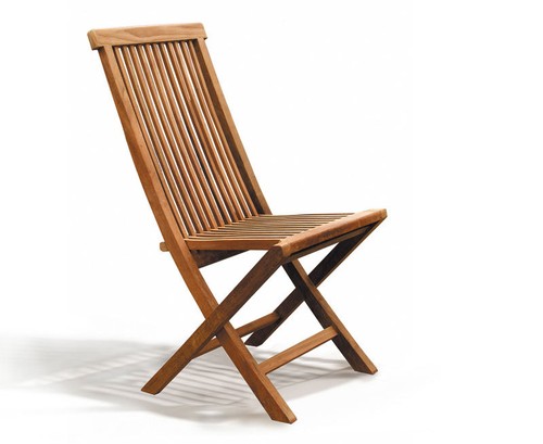 Teak outdoor folding side - teak,