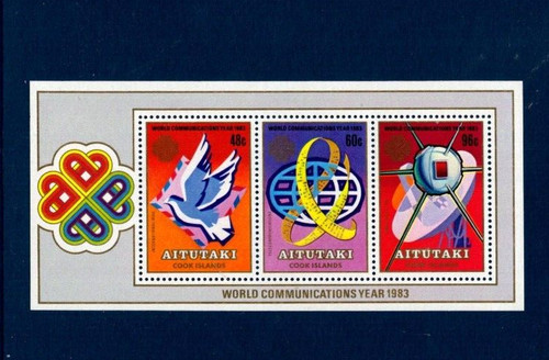 Aitutaki 314a mnh sheet - 314a, of