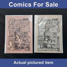 Scoop comic rare page - comic,