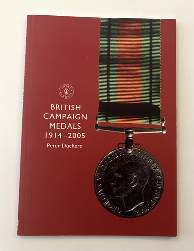 British campaign medals book - british,