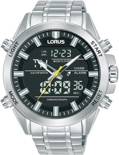 Lorus men watch with black - watch,