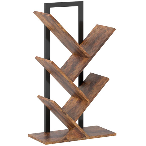 Tree bookcase industrial - tree,