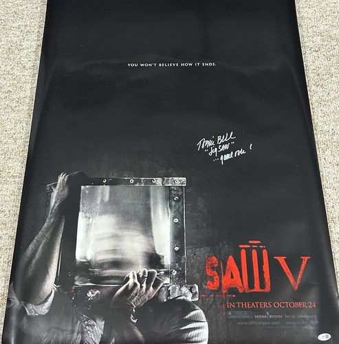 Tobin bell jigsaw autographed - jigsaw,