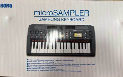Korg microsampler sampling - korg,