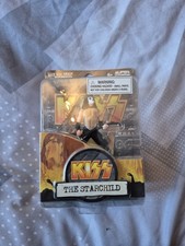 Kiss Paul Stanley The Star Child Action 4" Figure Super Stars 2009 Band Statue