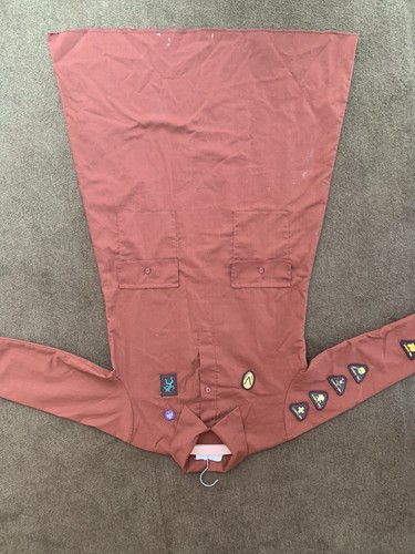 1980s brownie uniform with - 1980s,
