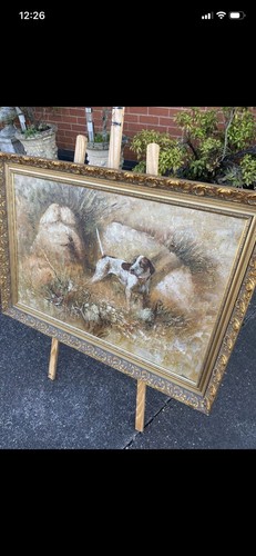Beautiful very large oil - large,