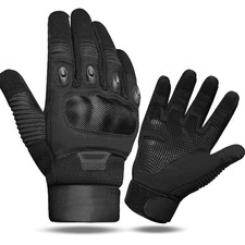 LIFE Motorcycle Motorbike Gloves Leather Knuckle Thermal Protection Touch Screen