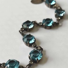 Catherine Popesco La Vie Parisienne Bracelet Light Blue 10mm Swarovski Crystal