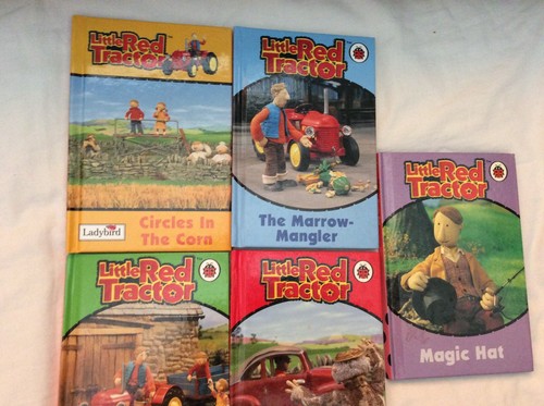Little red tractor - tractor, 5