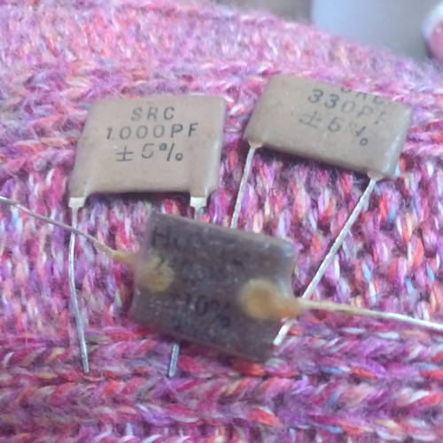 Silver mica capacitor - ,