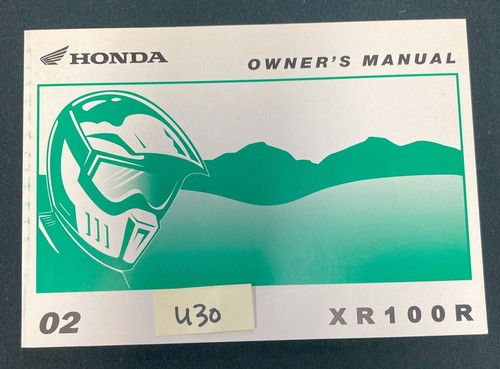 Oem honda 2002 xr100 100 - oem,