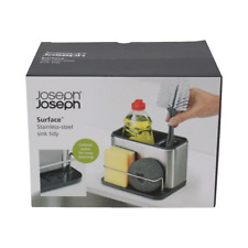 Joseph Joseph Surface Stainless Steel Sink Tidy Caddy Area Organiser - Large