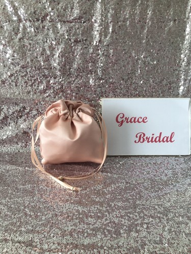 Blush nude duchess satin - blush/nude,