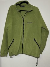 TOG24 Polartec Vintage Men’s Fleece Green Zip Up Jacket Size XL