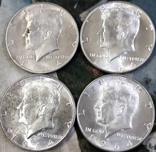 1964 Kennedy Half Dollars - 4