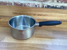 Vintage Prestige Stainless Steel Milk Pan Double Spout 6” VGC