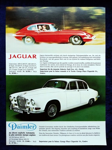 1968 jaguar type and daimler - 1968,