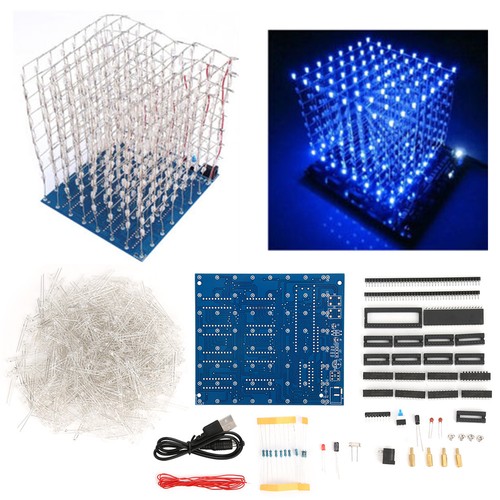Led light squared kit x - x, 8