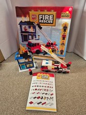 Block tech fire rescue - block, burning
