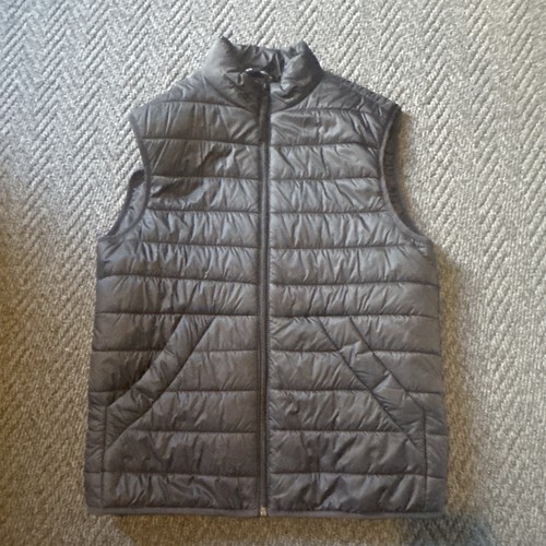 Men black zara gilet size - gilet,