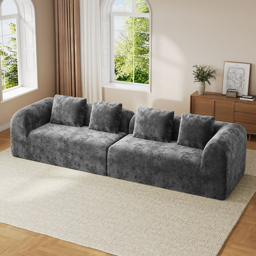 280cm modular sectional sofa - 280cm,
