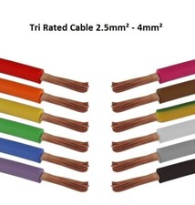 2.5mm 4mm Tri Rated Cable