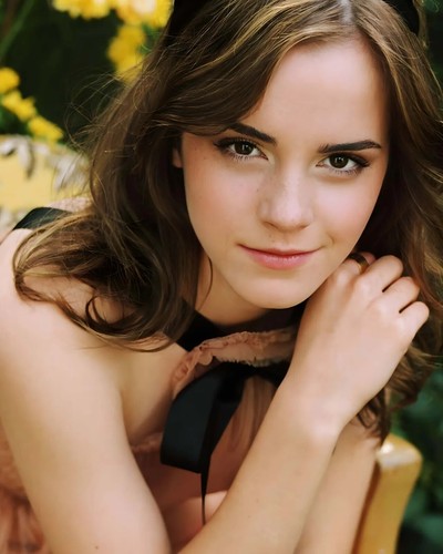 Emma watson posing brown - emma,