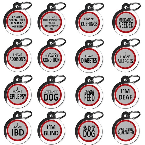 Medical alert pet tags - pet, for