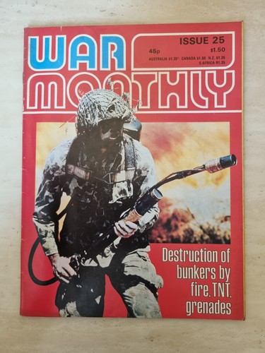 War monthly magazine issue - monthly,