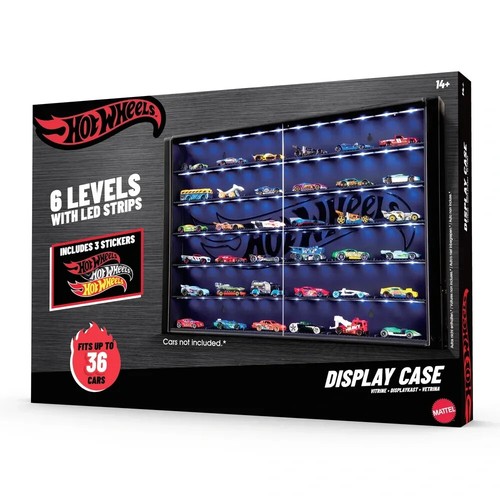 Hot wheels display case - hot,