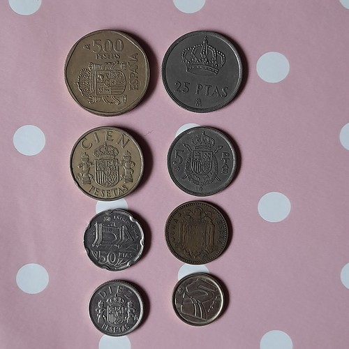 Spanish coins various - spanish,